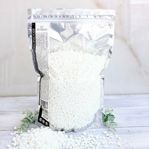 Воск в гранулах № 4 Белый YUSKISS, 1000 гр