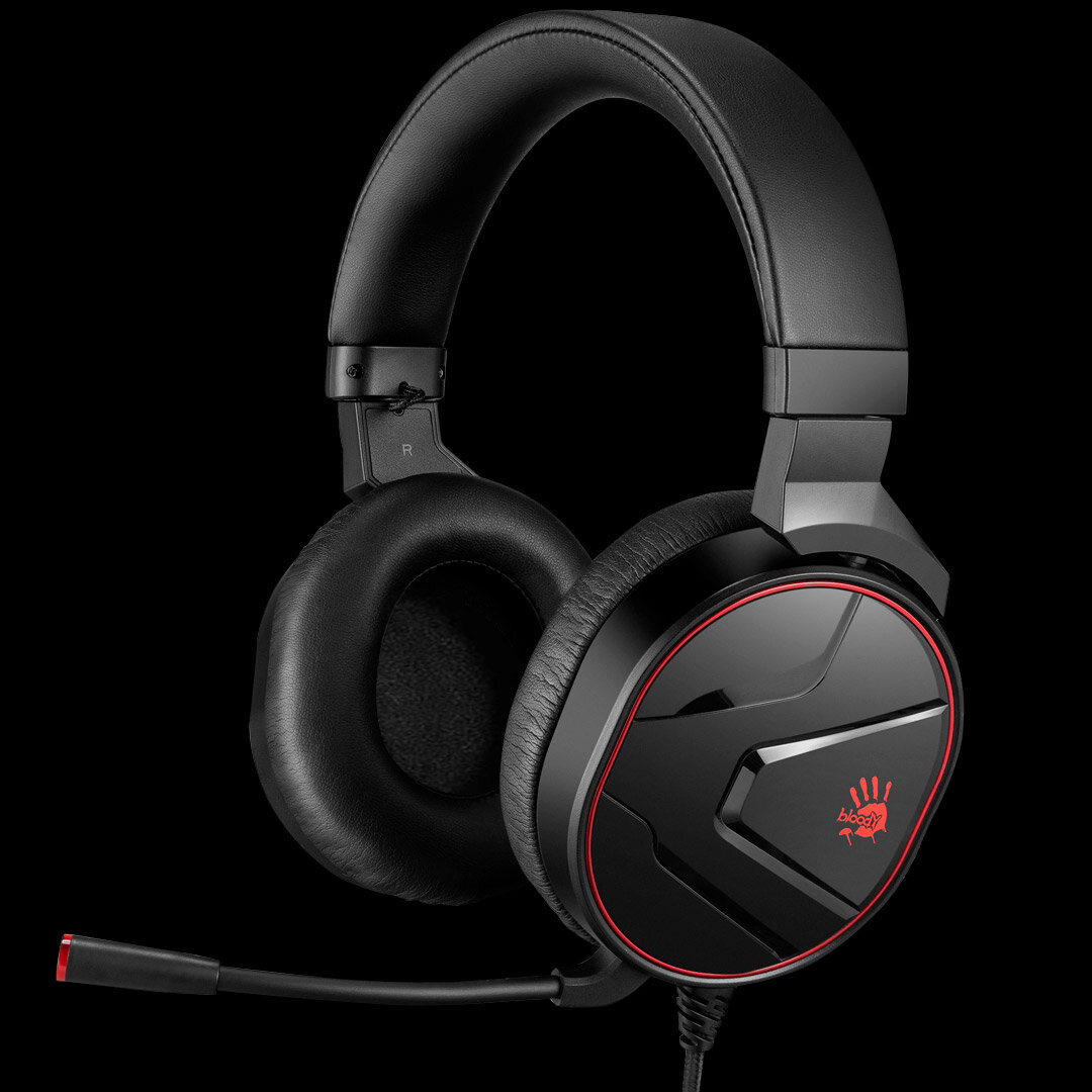 Наушники Bloody G600i Black Virtual 7.1, Surround Sound, Gaming, USB