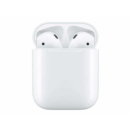 Беспроводные наушники Apple AirPods 2 2nd generation с зарядным футляром MV7N2 White Белый 13900₽