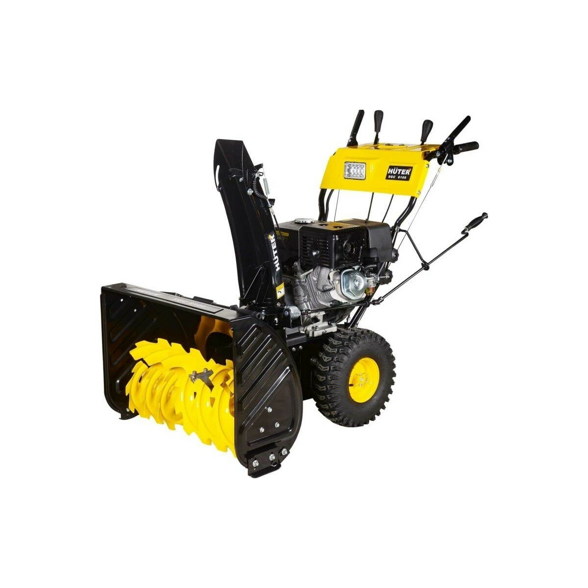 Бензиновый снегоуборщик HUTER SGC 8100 с электростартером 220В