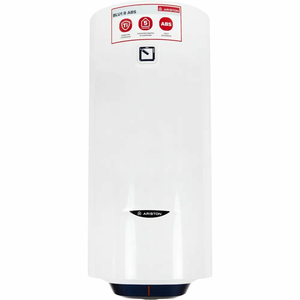 Накопительный водонагреватель электрический 50 л BLU1 R ABS Slim 3700618 2 кВт эмалированная сталь мокрый ТЭН