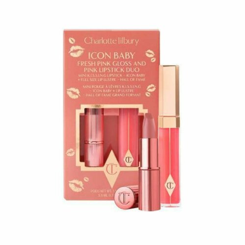 Charlotte Tilbury Набор блеска и помады Gloss Lipstick Duo Icon Baby 6099₽