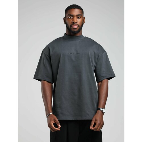 фото Футболка хуракан oversize, размер xl, серый