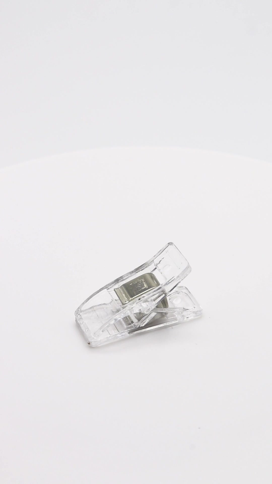 Зажим LeatherWay, для кожи, ABS пластик, длина 2.7см, 12шт — фото 1