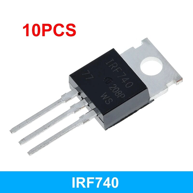 TZT набор транзисторов IRF510 IRF520 IRF530 IRF540 IRF630 IRF640 IRF730 IRF740 IRF830 IRF840, IRF740