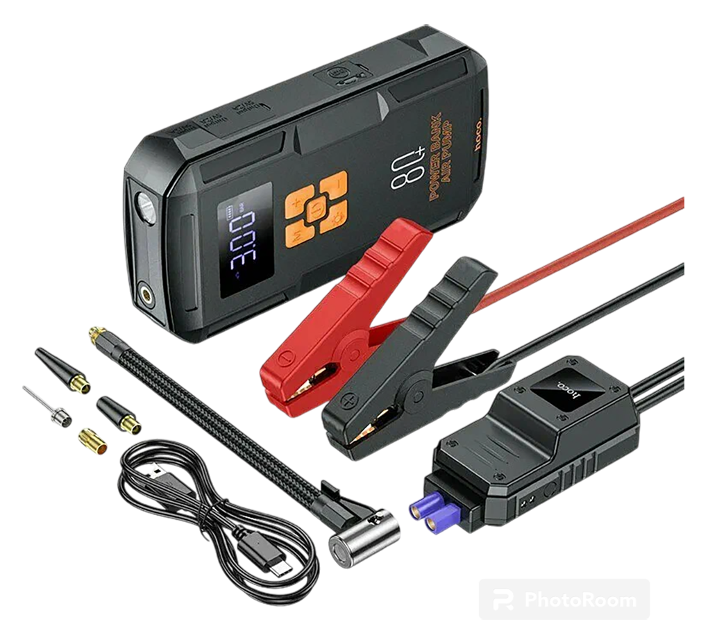 Пусковое зарядное устройство Hoco QS2 8000 mAh черный