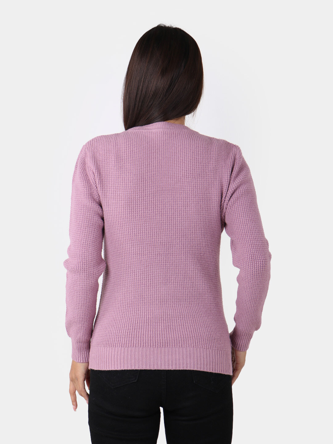 Свитер размер One Size, , сиреневый — фото 1