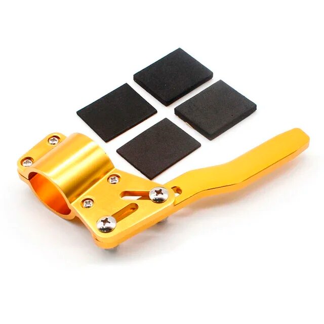 Алюминиевые автомобильные аксессуары регулировка рулевого колеса удлинитель поворотника рычаг поворота комплект позиционирования Золотистый