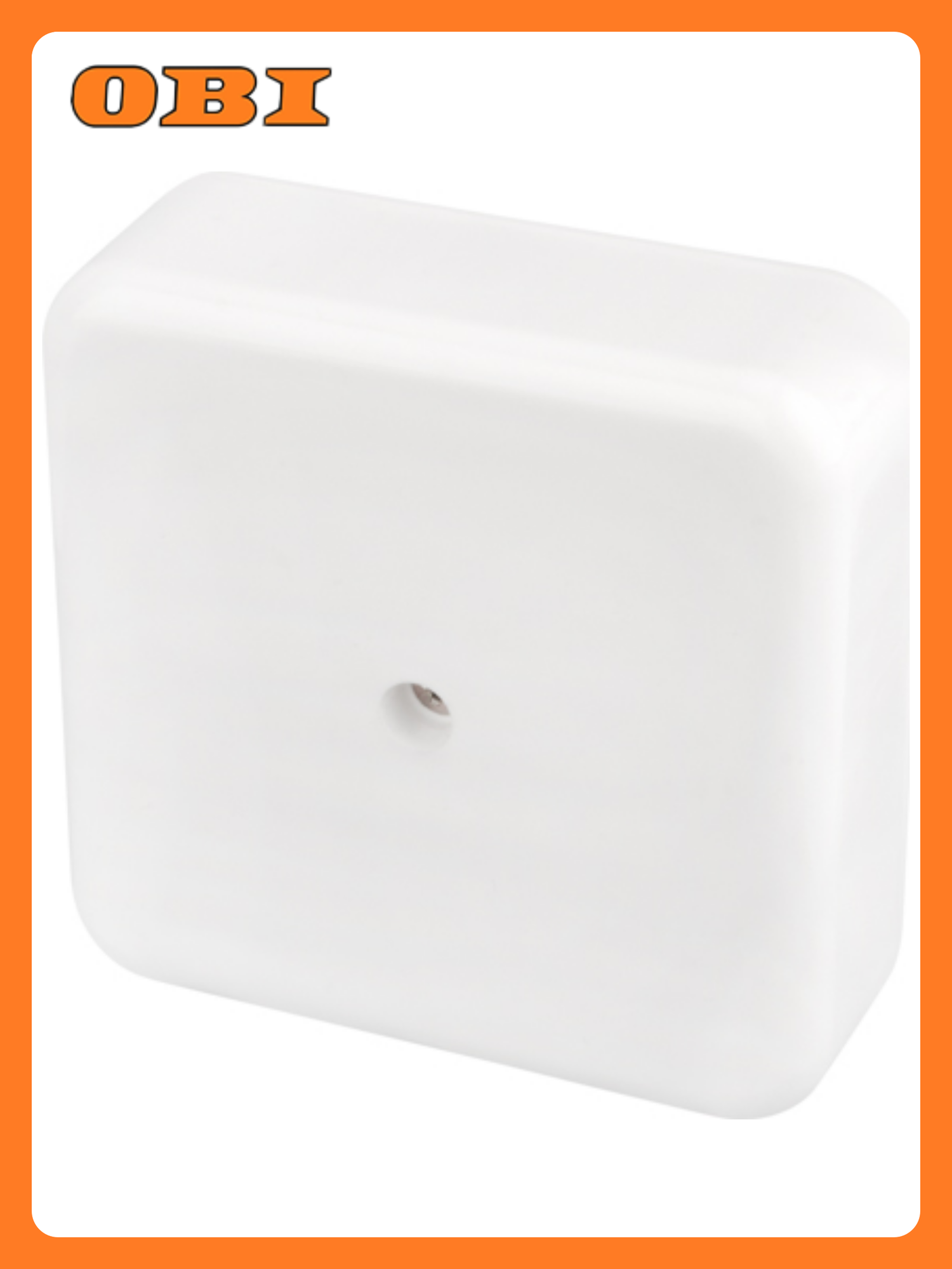 Коробка распаячная ОУ для кабель-канала 80х80х23мм белая IP40 REXANT