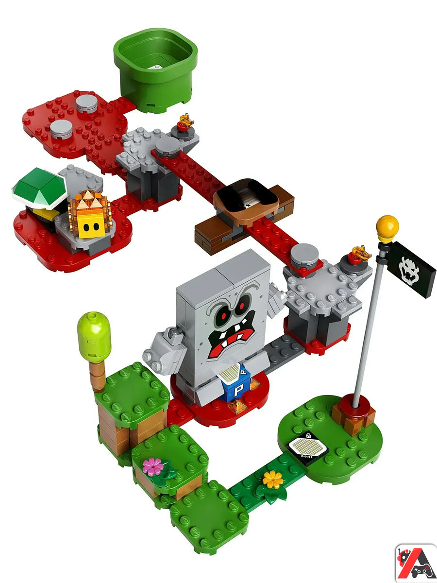 Конструктор Супер Марио Неприятности в крепости Вомпа — фото 1