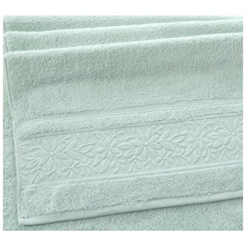 фото Полотенце махровое флорида нежная мята (50х90) текс-дизайн