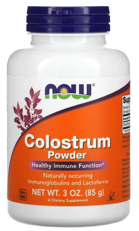 NOW Colostrum Powder (порошок молозива) 85 гр