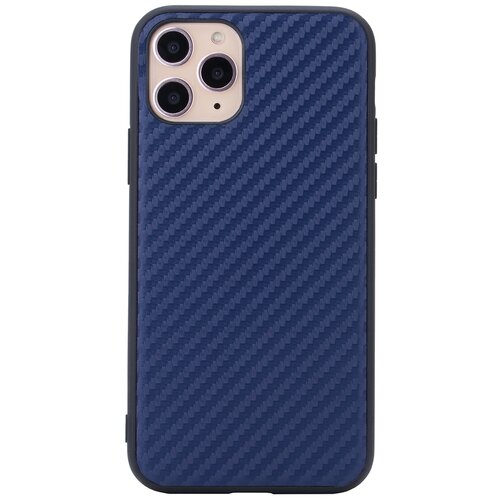 Чехол G-Case Carbon для Apple iPhone 11 Pro Max, темно-синий