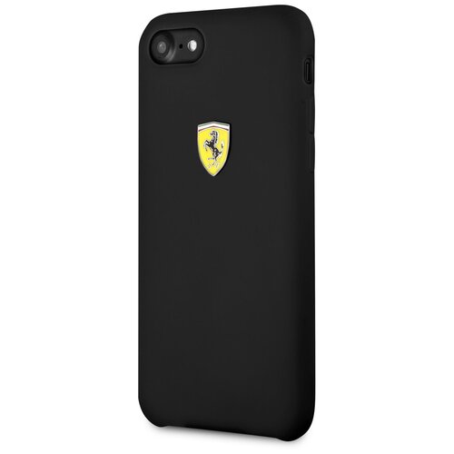 фото Чехол ferrari для iphone 7/8 on-track sf silicone case hard tpu black