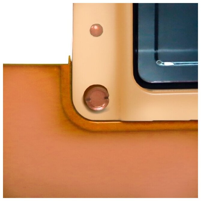 Туалет-бокс Дракон, оранжевого цвета, закрытый, дверь маятник, размер: 58,6*47,5*30,5 см. коврик и совок в комплекте - фотография № 6