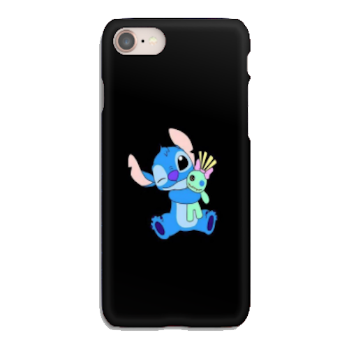 фото Силиконовый чехол стич на apple iphone 7 plus/ айфон 7 плюс xcase