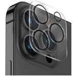 Защитное стекло Uniq Optix Camera Lens protector 0.25 мм для камеры iPhone 14 Pro/14 Pro Max, цвет Прозрачный (Clear) (IP6.1P-6.7PM-LENSCLR) - изображение