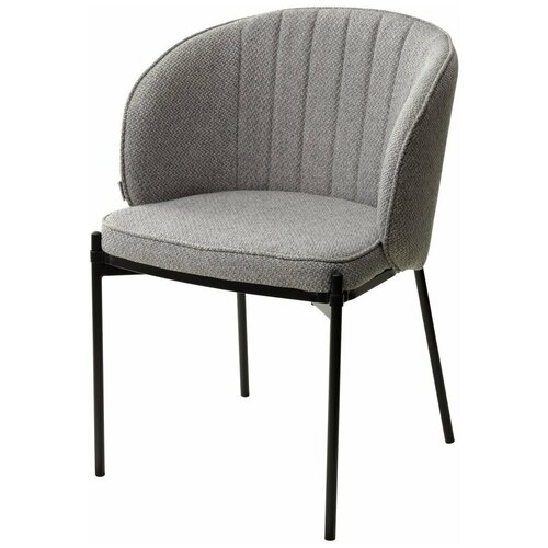 Стул DIANA TRF-08 теплый серый/ черный каркас