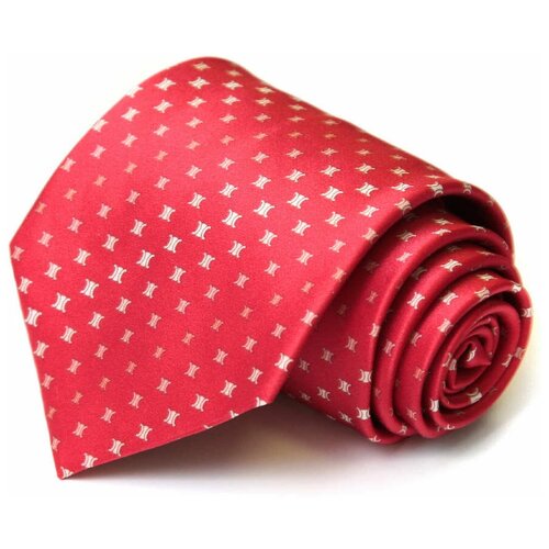Красный галстук в мелкий рисунок Celine 58370
