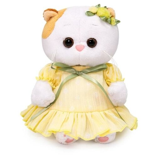Мягкая игрушка «Кошечка Ли-Ли BABY», в платье из шифона, 20 см