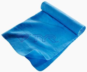 Полотенце синтетическое TYR Dry Off Sport Towel , Цвет - голубой; Материал - Поливинил