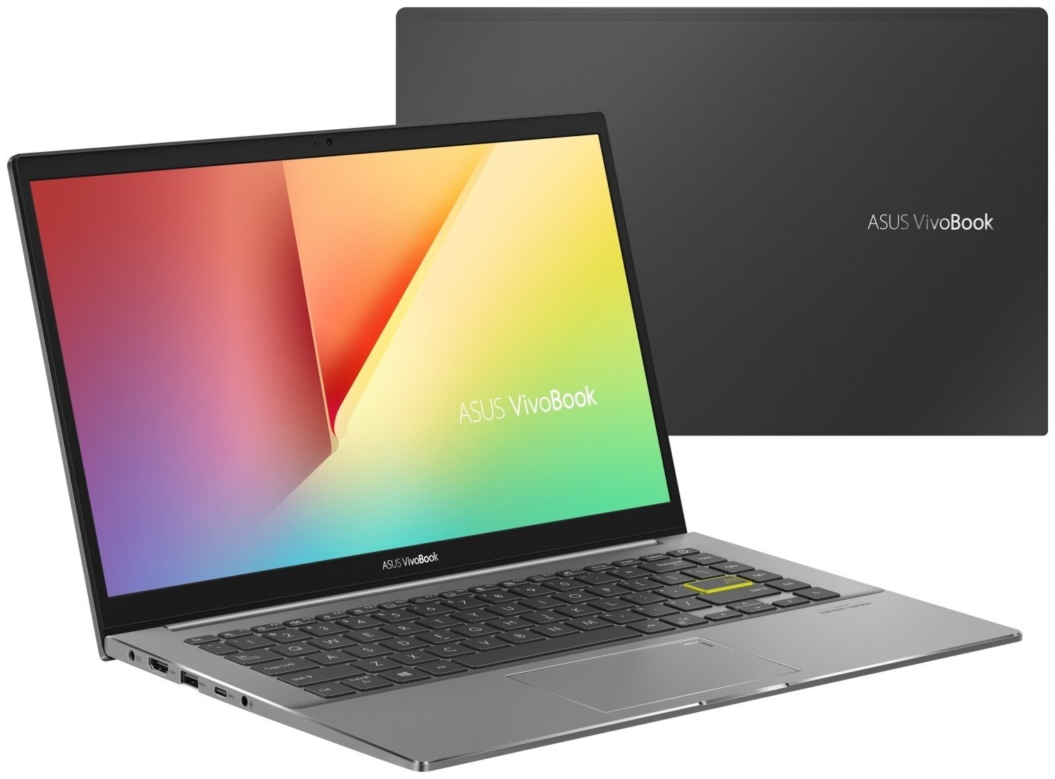 Ноутбук ASUS VivoBook S14 M433UA-EB367T AMD Ryzen 7 5700U 1800 MHz141920x108016GB512GB SSDDVD нетAMD Radeon GraphicsWi-FiBluetoothWindows 10 Home 90NB0TM4-M05240 Black