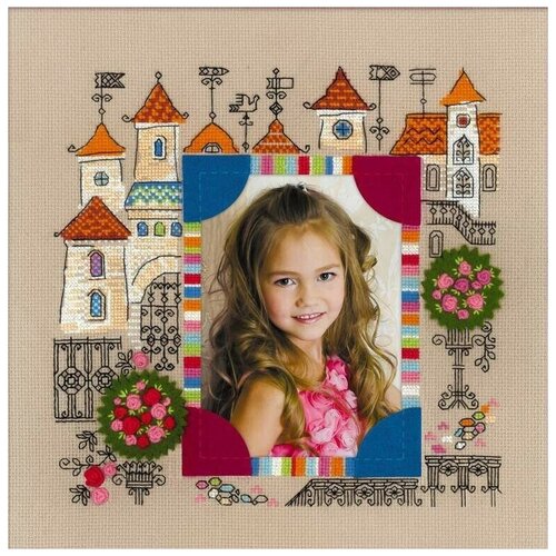 фото Набор для вышивания риолис "панно для фотографии ",30x30см