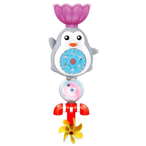 Игрушка для ванной Жирафики Пингвиненок, 644881, разноцветный игрушка для купания пингвиненок водяная мельница жирафики 644881