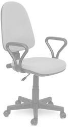 Кресло офисное, престиж RU (GTP, крестовина металл, С-32) зел.