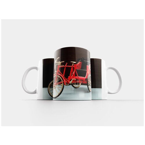 фото Кружка "миниатюра, рикша, велосипед" 320 мл lotsprints