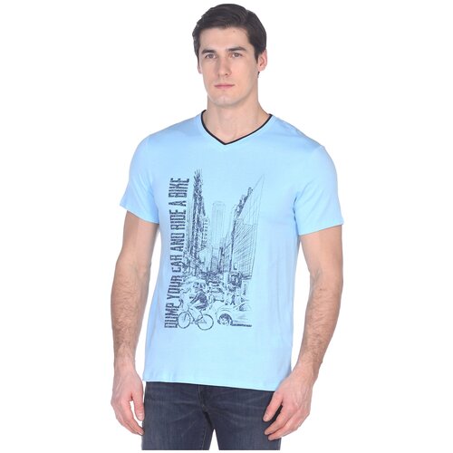 фото Футболка кор.рук. baon футболка с принтом и окантовкой (арт. baon b739036)