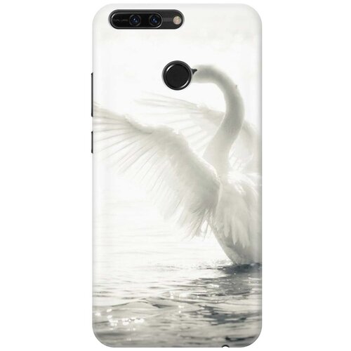 фото Силиконовый чехол на sony xperia l1 / сони иксперия л1 с принтом "лебедь" gosso