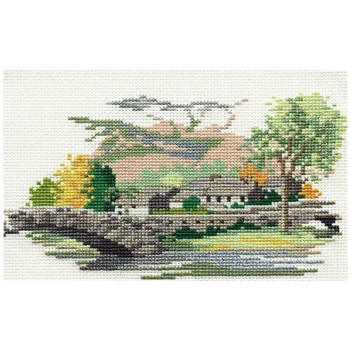 Набор для вышивания Grange in Borrowdale 18 x 11 см DERWENTWATER DESIGNS 14DD110