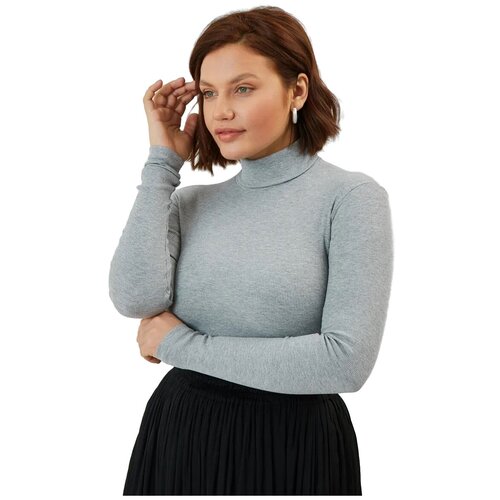 фото Лонгслив flavour knit, размер m, серый