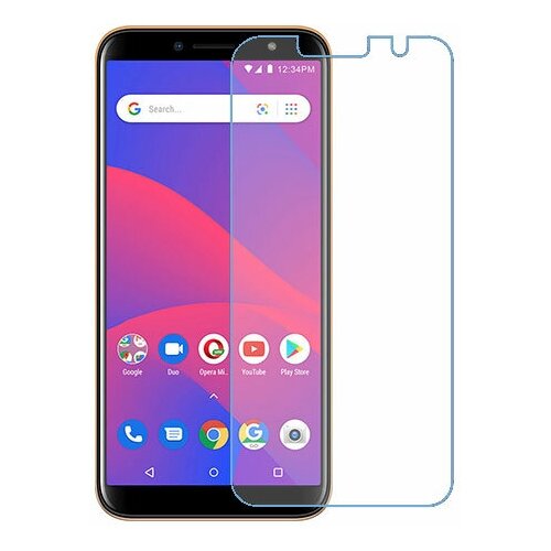 BLU J6 защитный экран из нано стекла 9H одна штука blu energy x plus защитный экран из нано стекла 9h одна штука