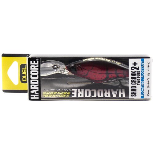 Воблер Duel Hardcore Shad Crank 2+ 60F / R1185-CF