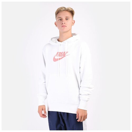 Толстовка NIKE Giannis `Freak` Pullover Hoodie, размер S, белый