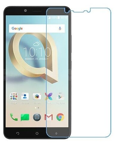 Alcatel A7 XL защитный экран из нано стекла 9H одна штука