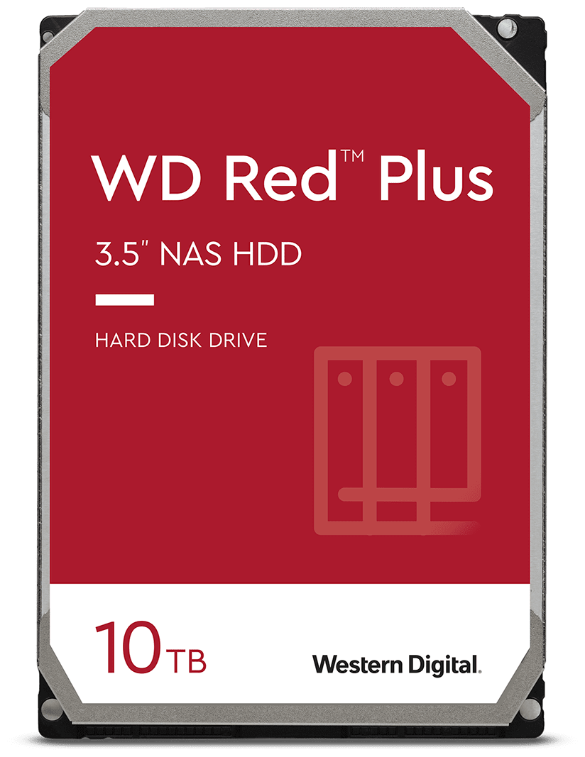 Жесткий диск WD Red Plus™ WD101EFBX 10 ТБ 3,5