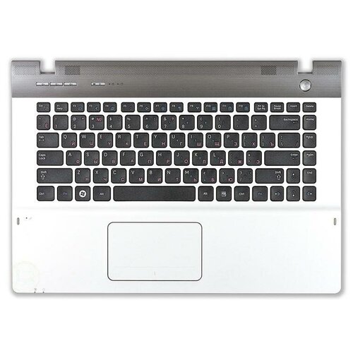 Клавиатура для ноутбука Samsung P330 серая топ-панель 2568₽