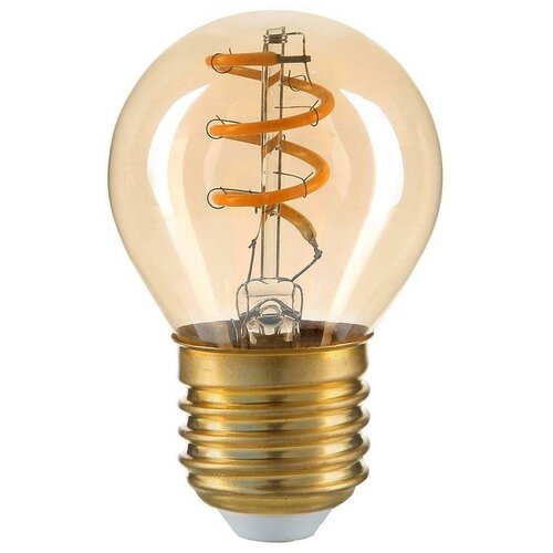 LED FILAMENT FLEXIBLE GLOBE 5W 180Lm E27 2200K AMBER