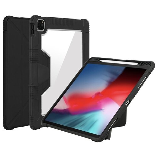 Противоударный защитный чехол BUMPER FOLIO Flip Case для Apple iPad Pro 11 (2020), черный