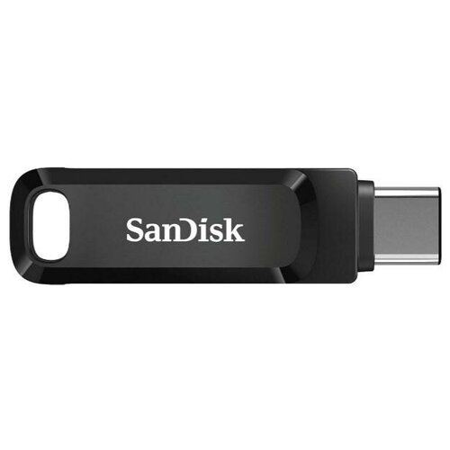 фото Флеш диск sandisk 256gb ultra dual drive go sdddc3-256g-g46 usb3.1 черный