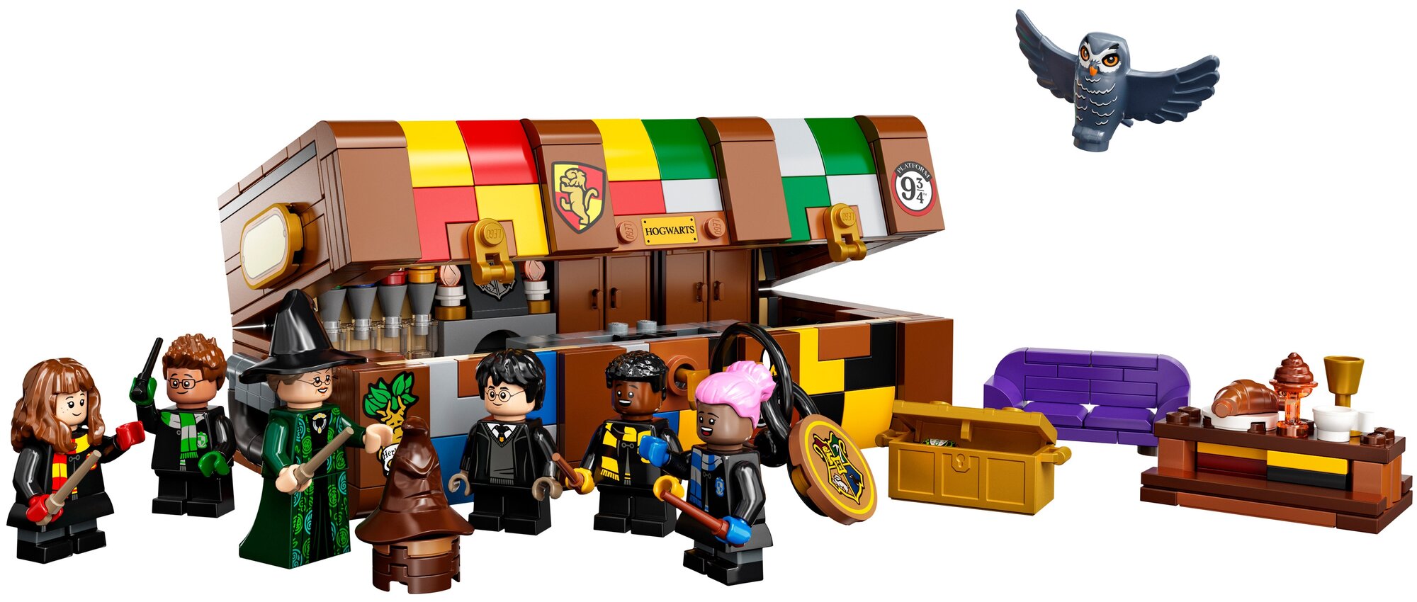 Конструктор LEGO Harry Potter 76399 "Волшебный чемодан Хогвартса" - фото №12