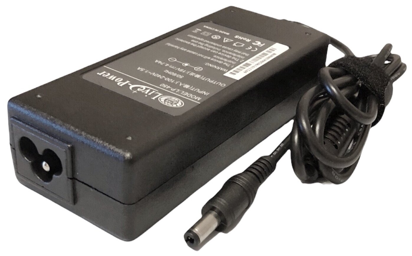 Блок питания (сетевой адаптер) для ноутбуков Asus 19V/4,74A (5,5x2,5 мм) - Live Power LP-450