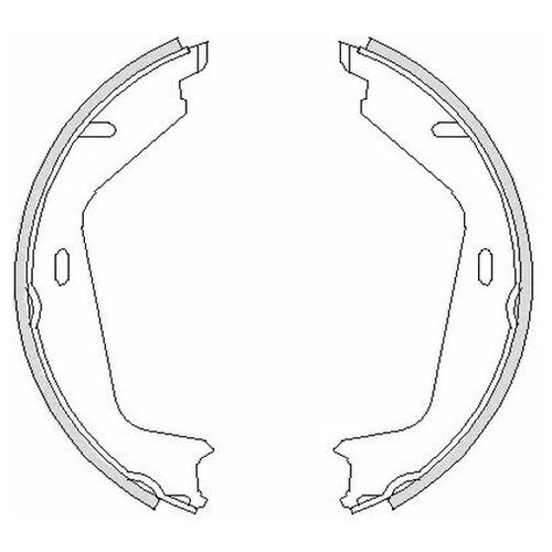 Комплект Тормозных Колодок, Стояночная Тормозная Система Road house арт. 472600