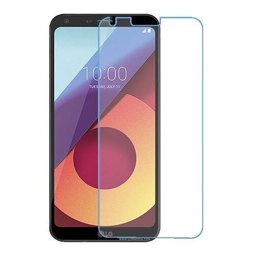 LG Q6 защитный экран из нано стекла 9H одна штука