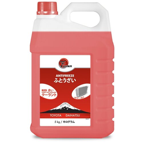 Антифриз FUJIMA -50 LongLife красный 5кг