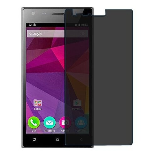 Micromax Canvas xp 4G Q413 защитный экран пленка гидрогель конфиденциальность (силикон) Одна штука hot micromax canvas xp 4g q413 case 2016 6 colors luxury ultra thin leather exclusive 100% special phone cover cases tracking