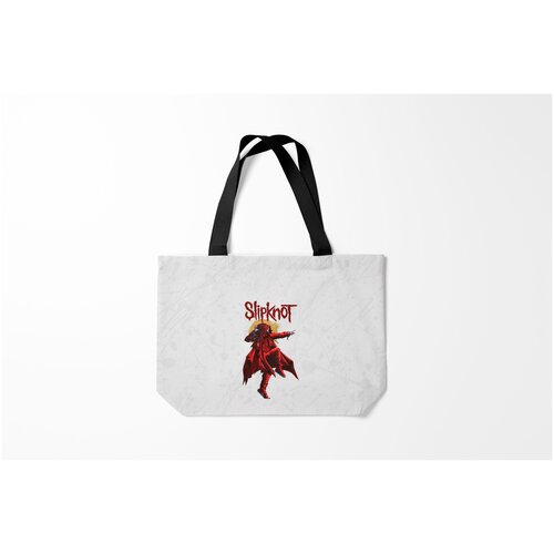 фото Сумка-шоппер / 46х35 см / рок / slipknot слипкнот z burnettie
